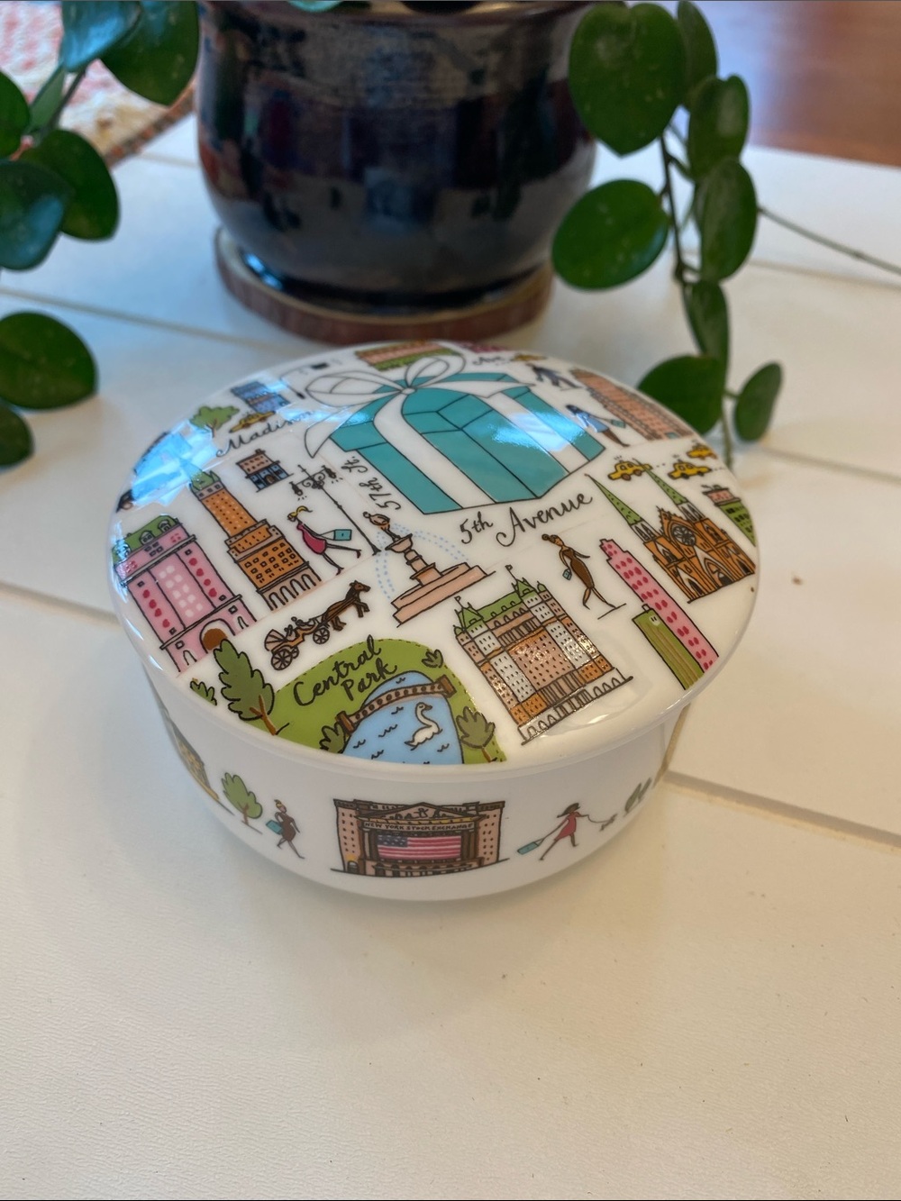 Tiffany & Co 5th Ave Trinket Box New York Vintage